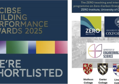 ZERO Institute shortlisted for CIBSE Awards 2025 in Learning and Development