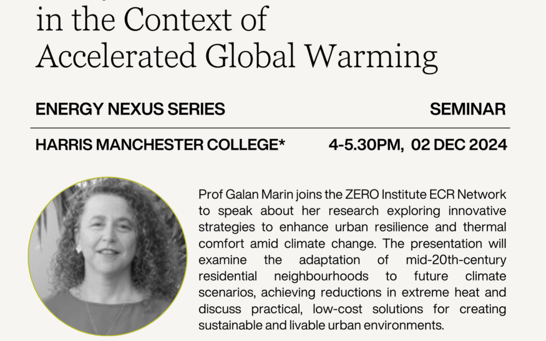 Analysis of Urban Microclimate in the Context of Accelerated Global Warming