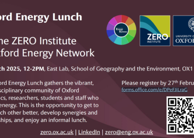 Oxford Energy Lunch