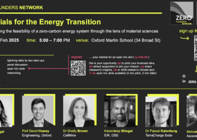 Materials for the Energy Transition