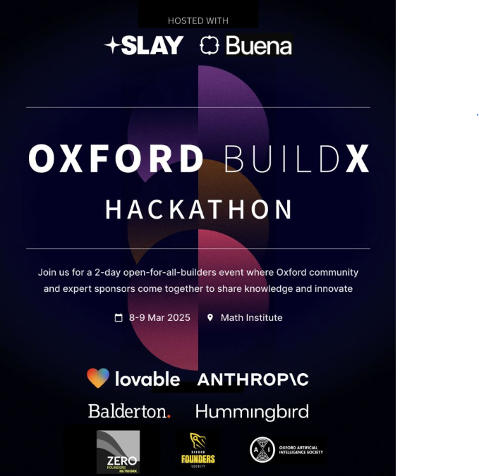 Oxford BuildX Hackathon