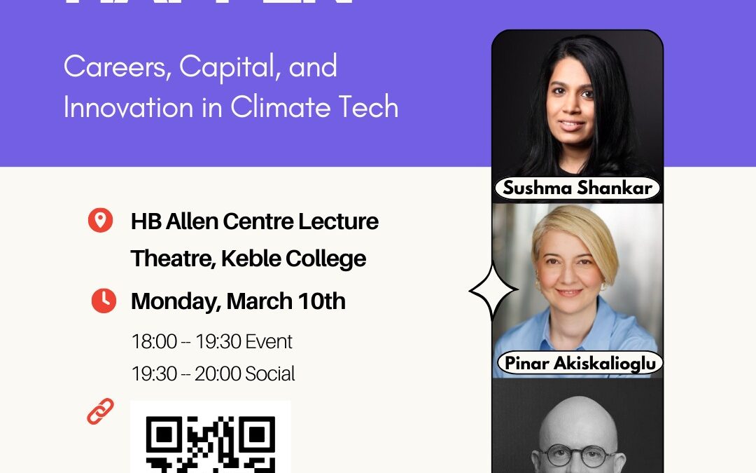 Climake it happen: careers, capital & innovation in climate tech