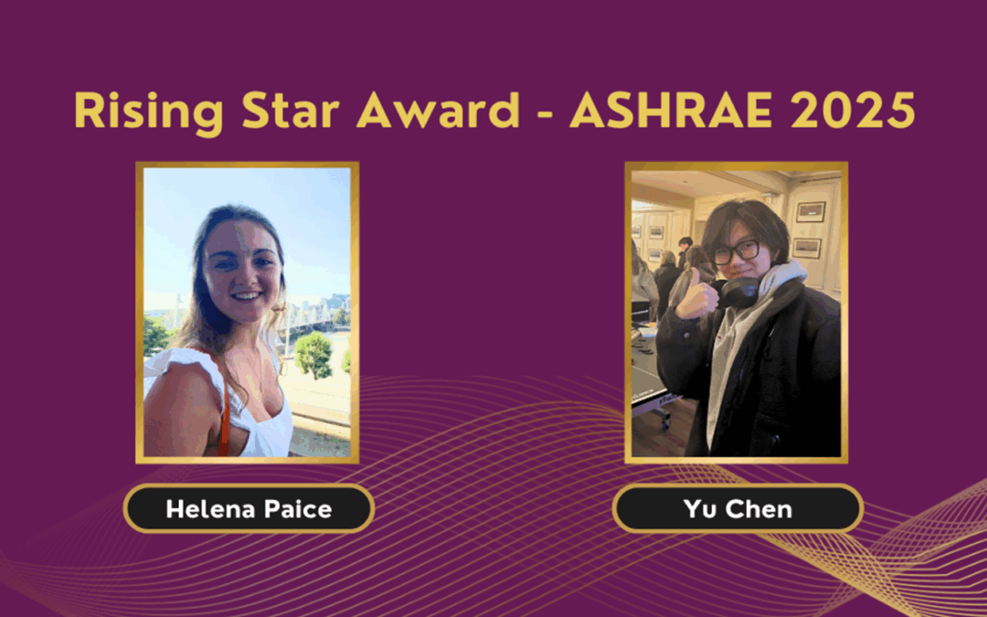 Engineering students win international recognition in ASHRAE 2025 student competition