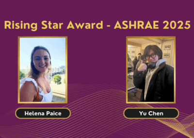Engineering students win international recognition in ASHRAE 2025 student competition