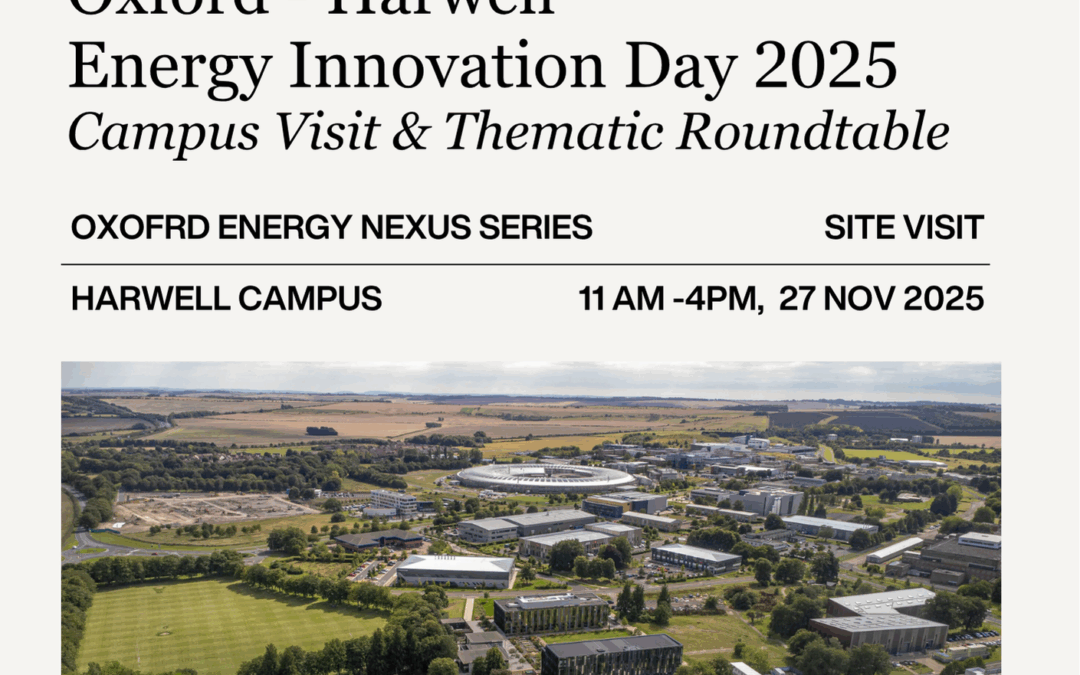 Oxford-Harwell Energy Innovation Day 2025