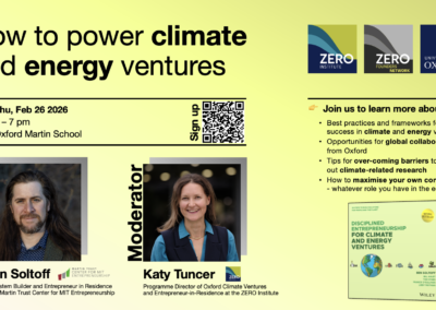 How to power Climate and Energy Ventures