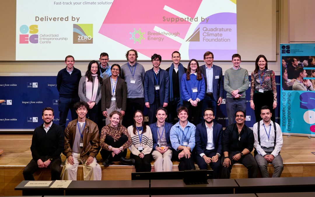 Innovative Oxford Climate Ventures Programme Complete