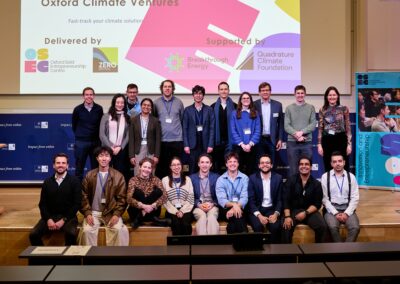 Innovative Oxford Climate Ventures Programme Complete