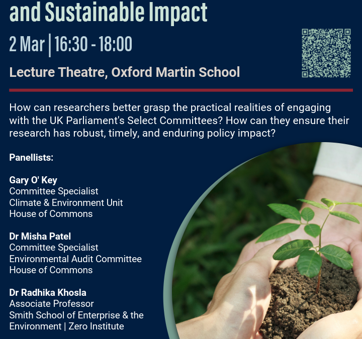 OPEN Conversation on Parliament, Policy, and Sustainable Impact