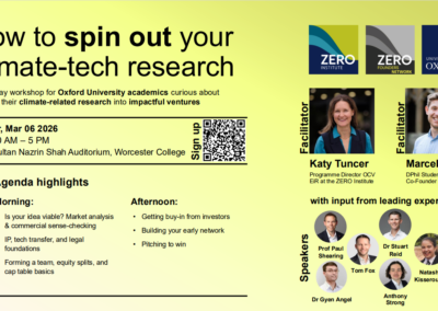 How to Spin out Your Climate-Tech Research 2026