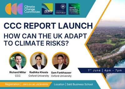 Climate Change Committee Report Launch | How can the UK Adapt to Climate Risks?