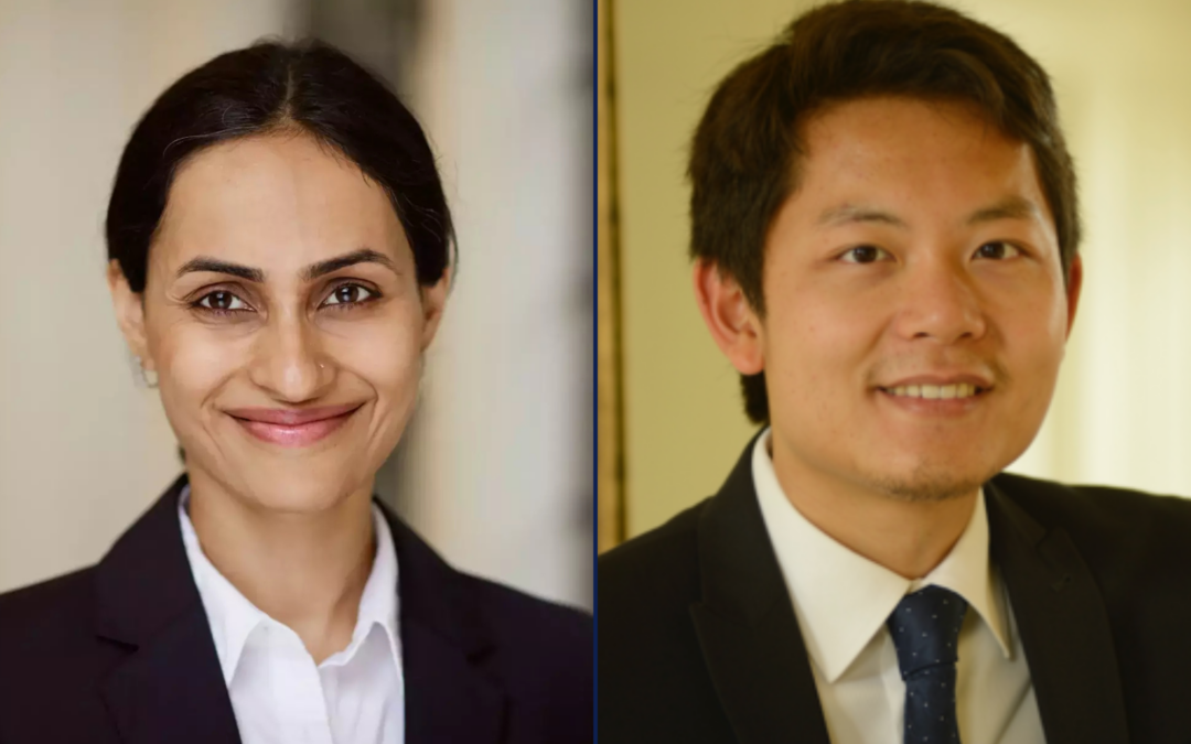Radhika Khosla and Robert Hoye Awarded Professor Titles