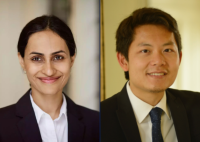Radhika Khosla and Robert Hoye Awarded Professor Titles