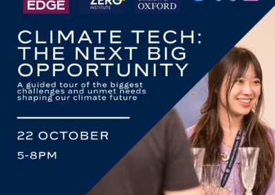 Climate Tech: The Next Big Opportunity